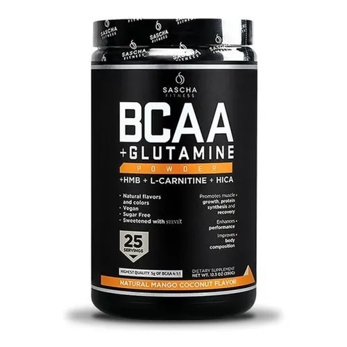Bcaa Glutamina Sascha Fitness Mango Coco Sabor MANGO COCONUT