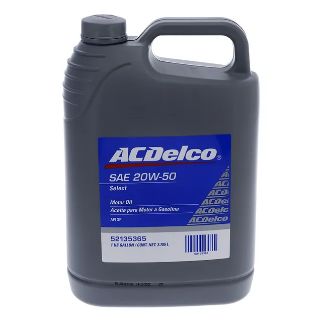 Aceite 20w50 Galón Sn Acdelco Acdelco 000000000052135365=