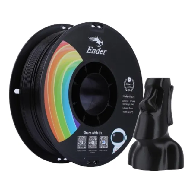 Filamento Ender Black Pla De 1,75 Mm - Creality