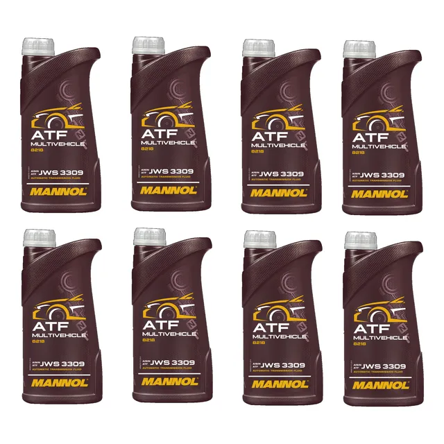 8 Latas Aceite Mannol Oem Atf Caja Aut Multi Atf X1 Lts