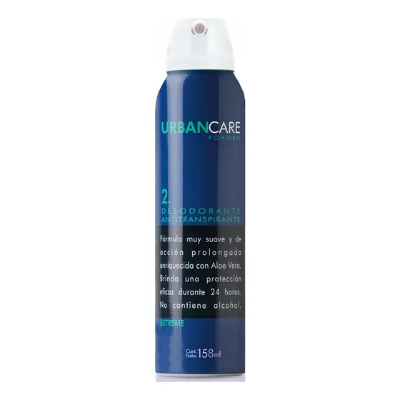 Desodorante En Aerosol Urban Care Men Extreme 158ml