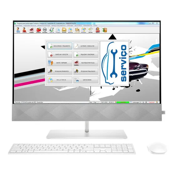 Software Para Lanternagem, Funilaria Pintura E Chapeação 1.0