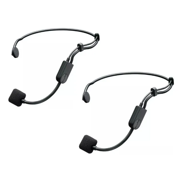 2 Piezas Micrófono Inalámbrico De Diadema Shure Pga31-tqg