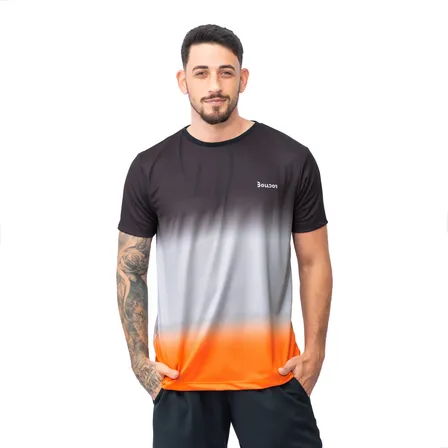 Camisa Dry Fit Academia Treino Masculina Com Proteção Uv B18