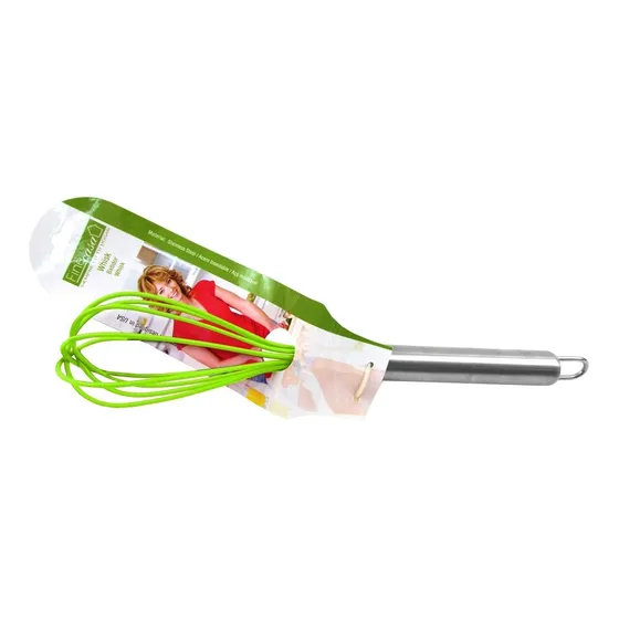Batidor Manual Globo De Cocina Acero Inoxidable Fine Casa
