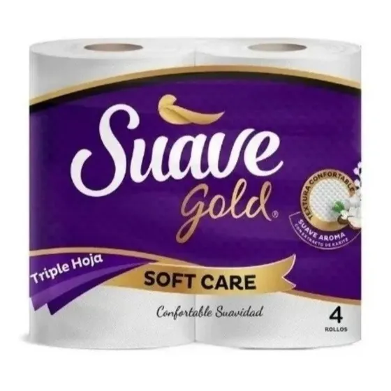 Papel Higiénico Suave Gold Presentación  2 Rollos