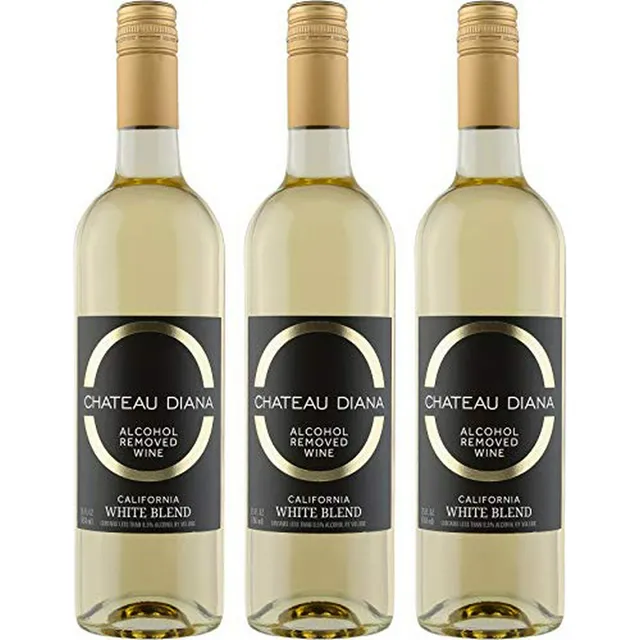 Vino Blanco Sin Alcohol Chateau Diana California (3x 750 Ml.