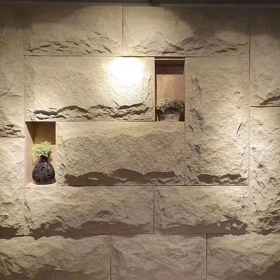 Placa Símil Piedra Antihumedad Exterior E Interior Pintables