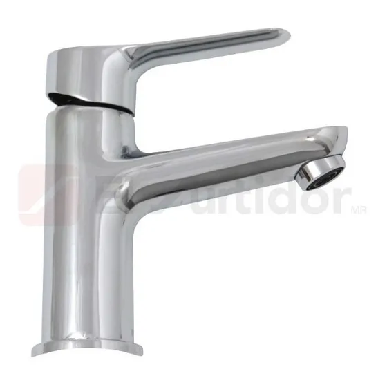 Monomando Para Lavabo Moen Lat15121 Beetle Cromo Tipo Espejo Acabado Cromado Color Plateado