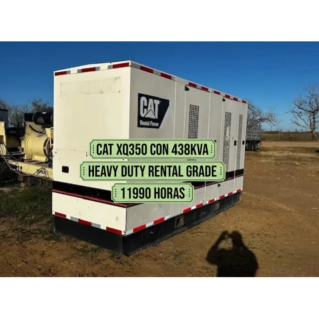 Generador Cat Xq Heavy Duty Rental  Xq350 438kva 11milhrs