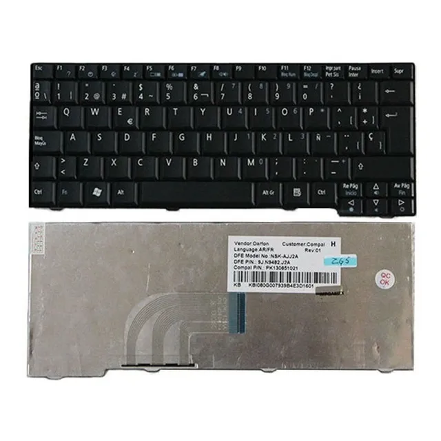 Teclado Acer Aspire One Mini Zg5 Negro A110 A150 Con Ñ