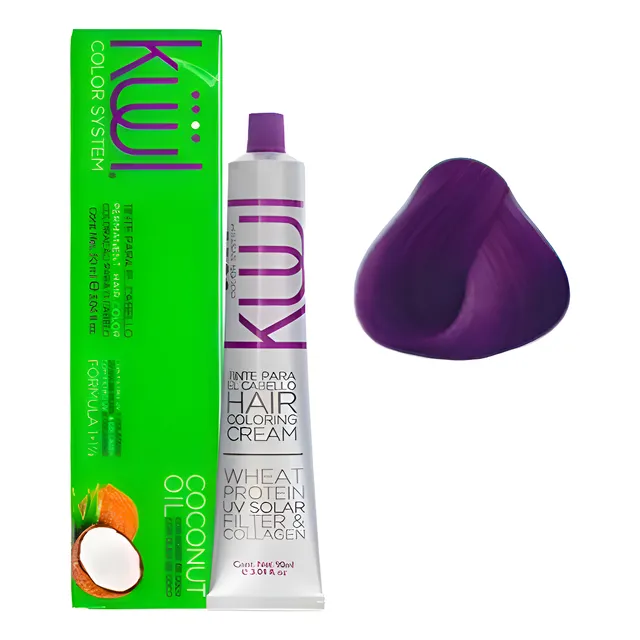 Kuul Tinte 6.77 Rubio Oscuro Violeta Intenso+peroxido 20vol