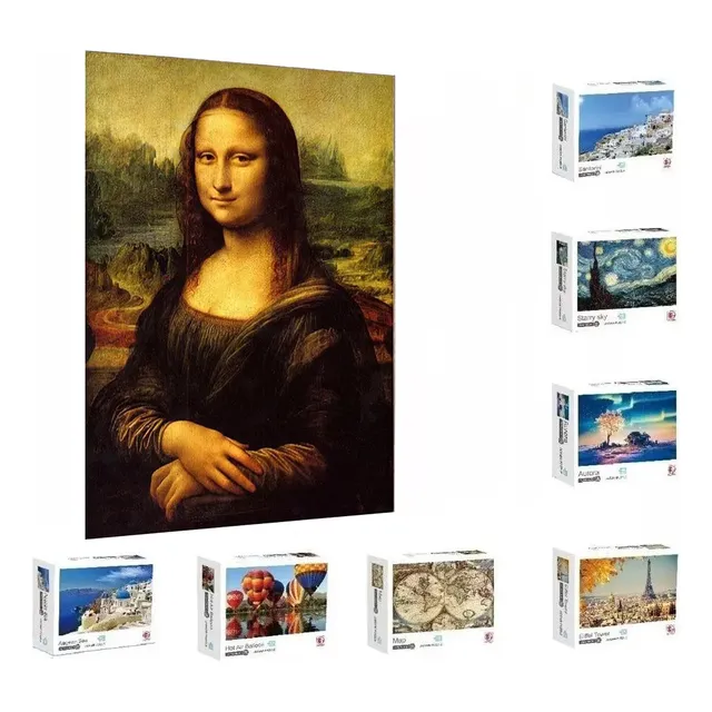 Puzzle Rompecabezas 1000 Pzs Varios Modelos Paisaje Lelab