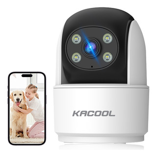 Kacool® Cámara De Seguridad Wifi Full Hd Interior Con Alarma Kacool® Cámara De Seguridad Wifi Full Hd Interior Con Alarma
