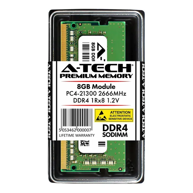 Memoria Ram 8gb Ddr4 2666mhz Pc4-21300 Sodimm A-tech