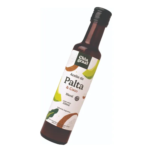 Aceite Blend Palta Y Coco Chia Graal Sin Tacc Kosher 250ml