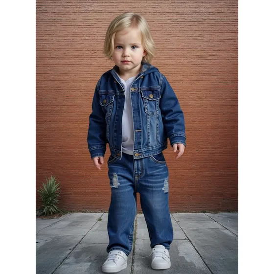 Jean Beba Oxford Con Roturas Guimel Kids