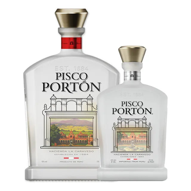 Combo Pisco Portón Queb 750ml  + Pisco Portón Achol  375ml