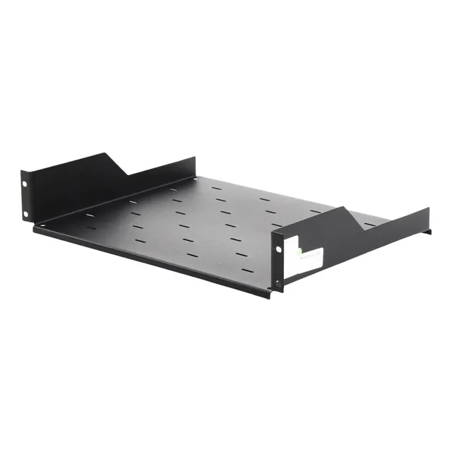 Charola Para Rack De 19 Con 34 Cm De Profundidad 2u Color Negro