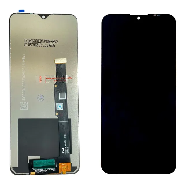 Pantalla Modulo Genérico Tcl 20se Colocada! + Vidrio!!