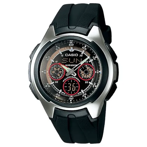 Reloj Analogico Digital Casio Aq-163w - 1b2vdf 100 Metros