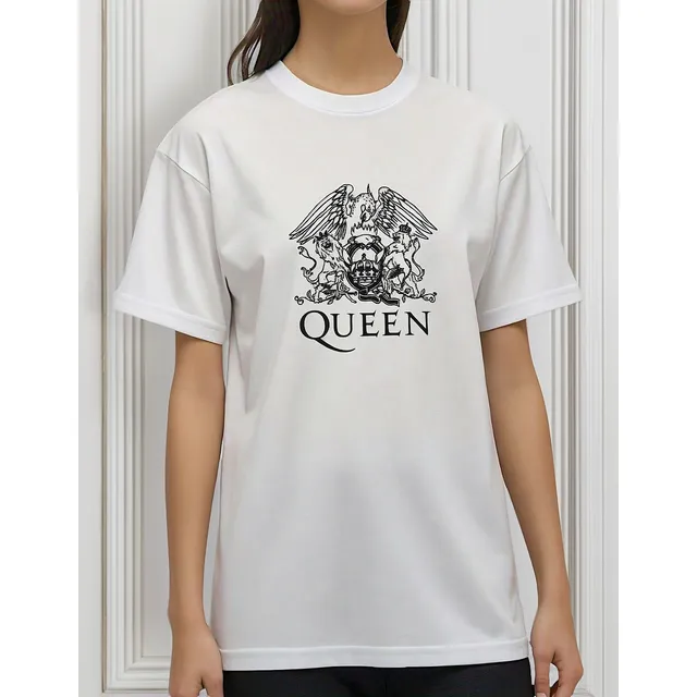 Remera Queen Logo - Freddie Mercury Rock 80 Classic