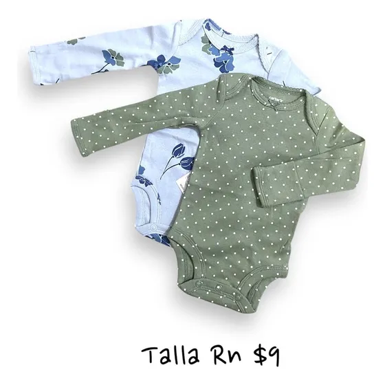 Body Carters Para Bebé Niña, Talla Y Diseño Variados