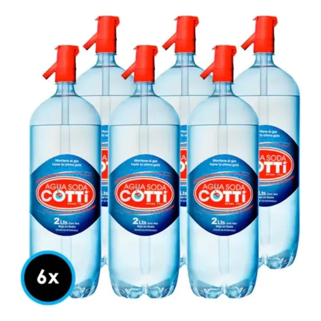 Agua Soda 2l - Pack 6 Unidades