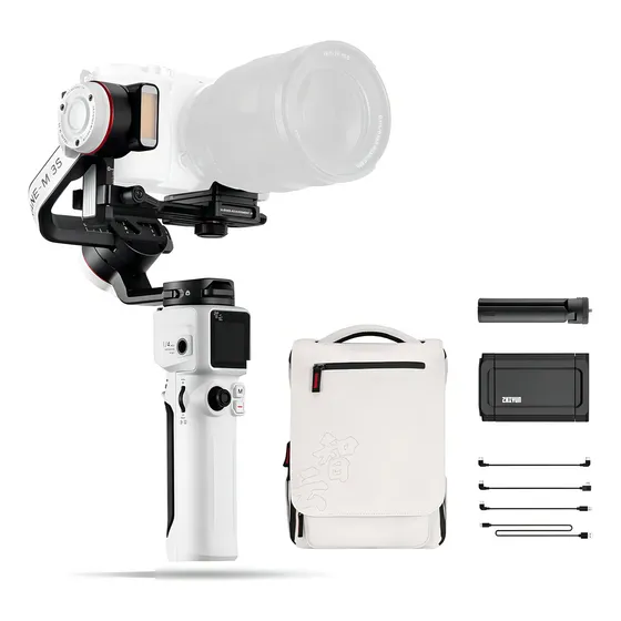 Gimbal Crane M3s Combo Zhiyun Estabilizador Câmera Preto