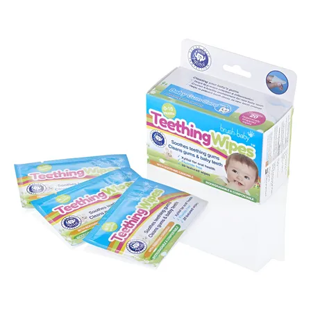 Toallitas Biodegradables Para Dentición (20 Unidades)