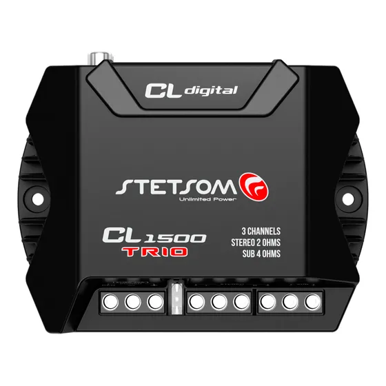 Modulo Amplif. Stetsom Digital  Cl1500 Trio 3 Canais 400w