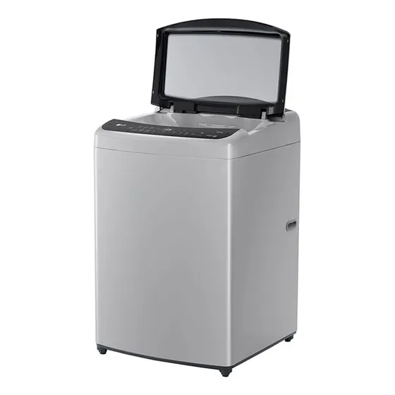 Lavadora LG Carga Superior Inverter Ai Turbowash 21kg Thinq Color Plateado 110V