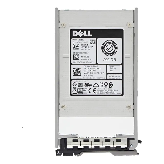 Disco Dell Ssd Sata 200gb 2.5 6g 0x1rmg R730 R630 R430 R330