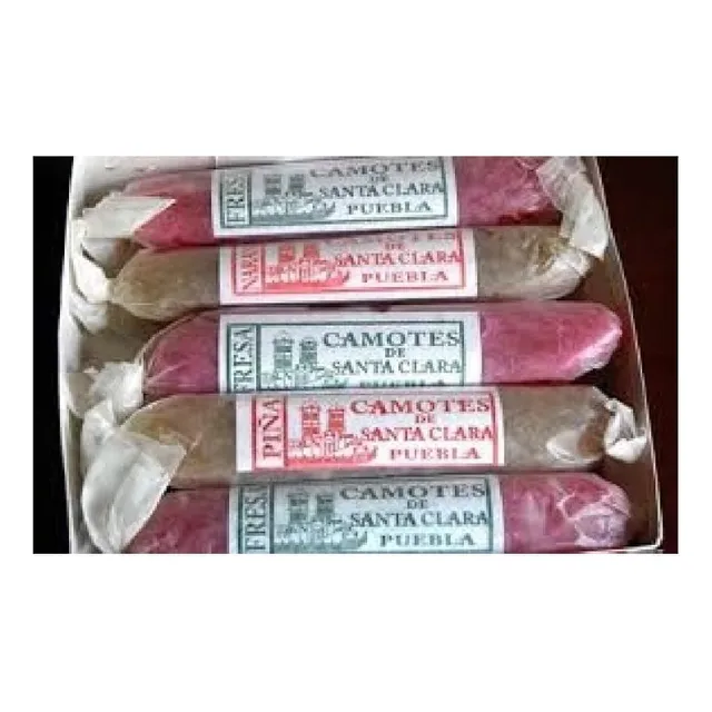 100pzs Camote Gde Dulce Poblano Tipicos Puebla Artesanales