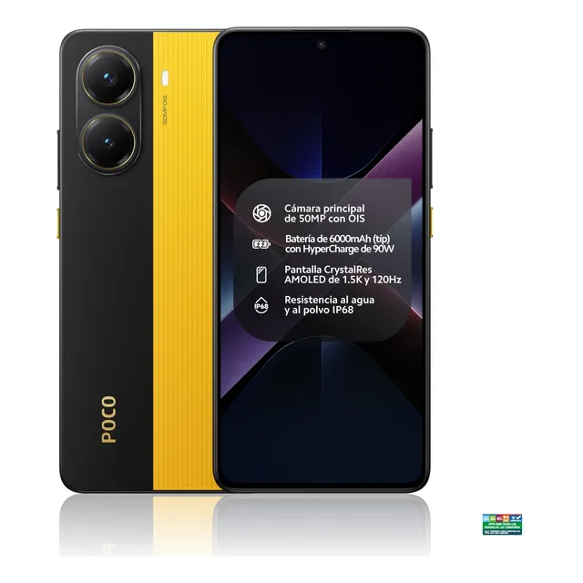 Celular Poco X7 Pro 5g 256 Gb Rom 12 Gb Ram Amarillo