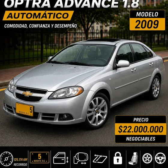 Chevrolet Optra 2009 1.8 Advance