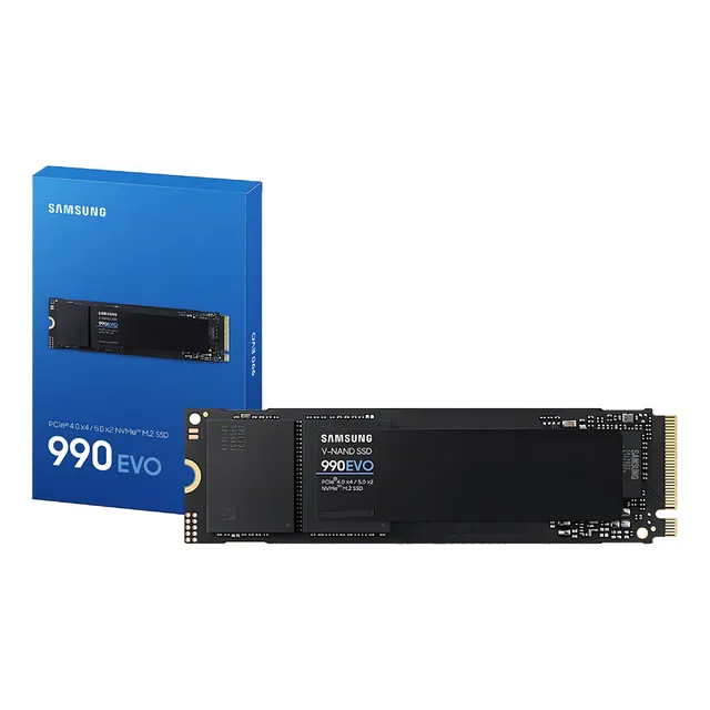 SSD Samsung 2 TB 990 Evo Nvme Gen4 Nvme 5000 mb M.2 Color Negro