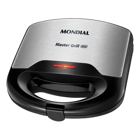 Sanduicheira Master Grill 750w S-20 Mondial Preto/inox 220v