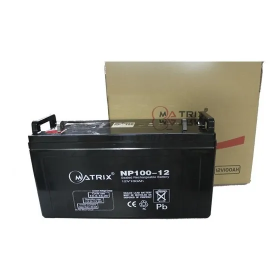 Acumulador Batería Ciclo Profundo Gel Agm 12v100ah Matrix 