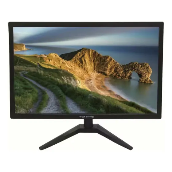 Monitor Led 21 Pol 110/220v Tela Computador Ultra Slim Fhd