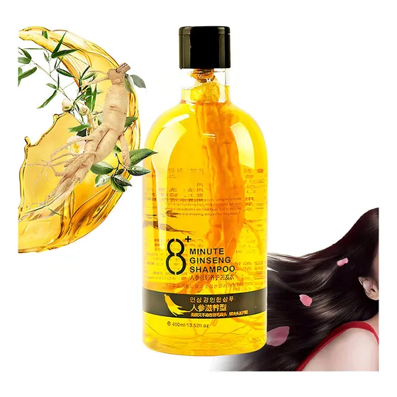 Champú Nutritivo De Raíz De Extracto De Ginseng, 400 Ml