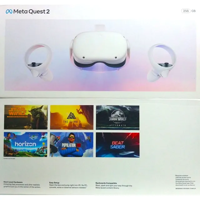 Meta Oculus Quest 2 256gb Set Visor De Realidad Virtual Vr