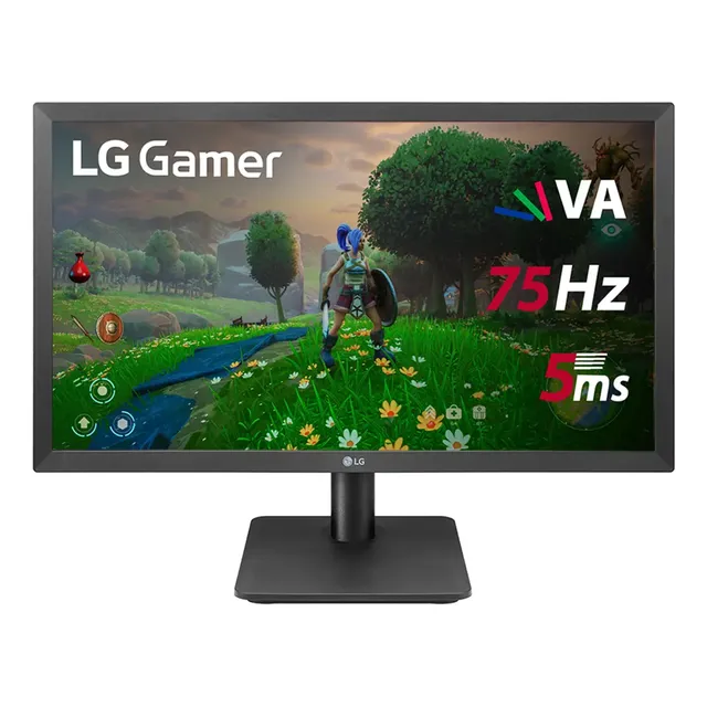 Monitor Gamer LG 22mp410 - Tela Va De 21.5 , Fhd (1920x1080), 75hz, 5ms (gtg), Hdmi, Freesync