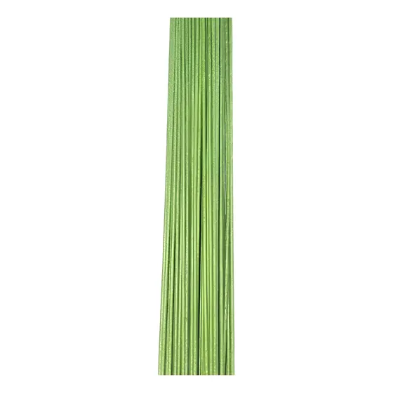 20 Arame Encapado N° 18 Hastes Esticada Com 40cm