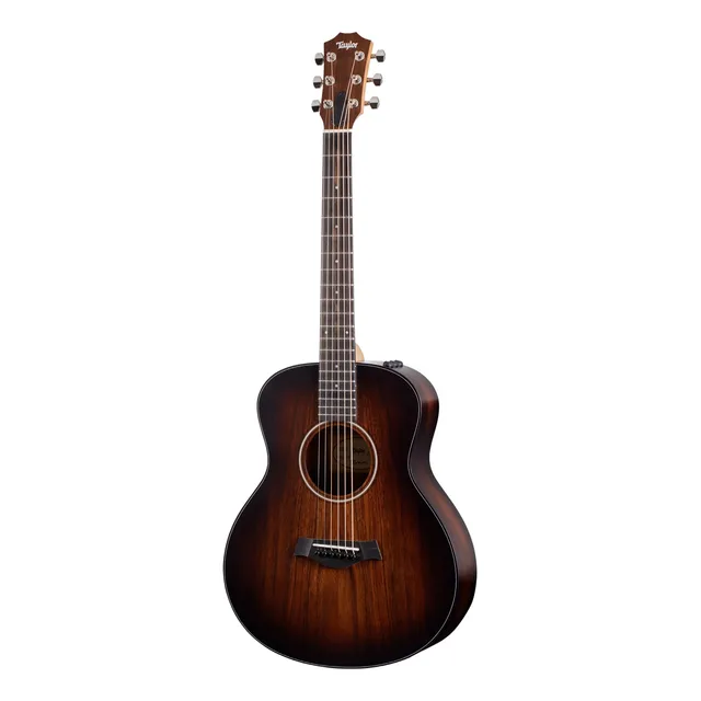 Guitarra Electroacústica Taylor GS Mini-e Koa Plus para zurdos marrón oscura koa mate