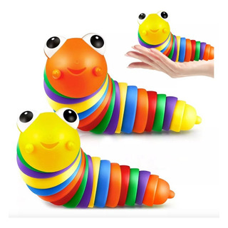 2pz Juguete Antiestres Sensoriales Para Fidget Spinner Oruga 2pz Juguete Antiestres Sensoriales Para Fidget Spinner Oruga