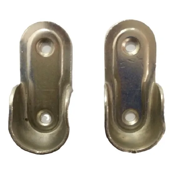Soporte Para Tubo Ovalado Cortinero Vestier Closet Pack4