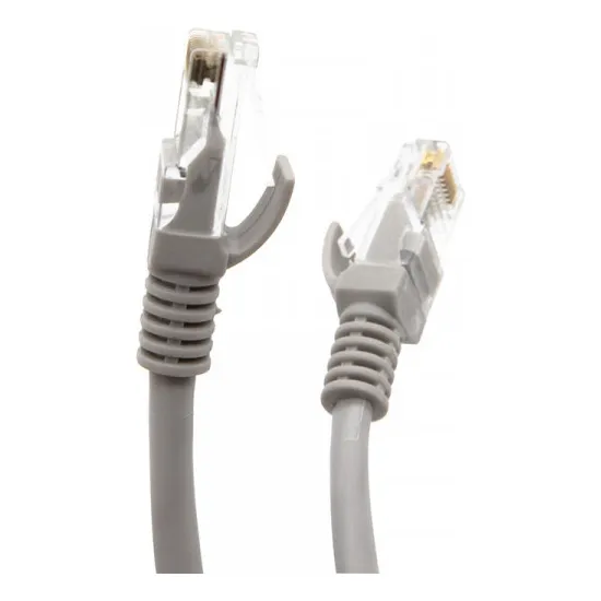 Cable de Red Qian Cat 5e,2 Metros, Con Conector RJ45, Compatible con PC/Laptop/Macbook/PS5/Xbox, Gris, NW1C5