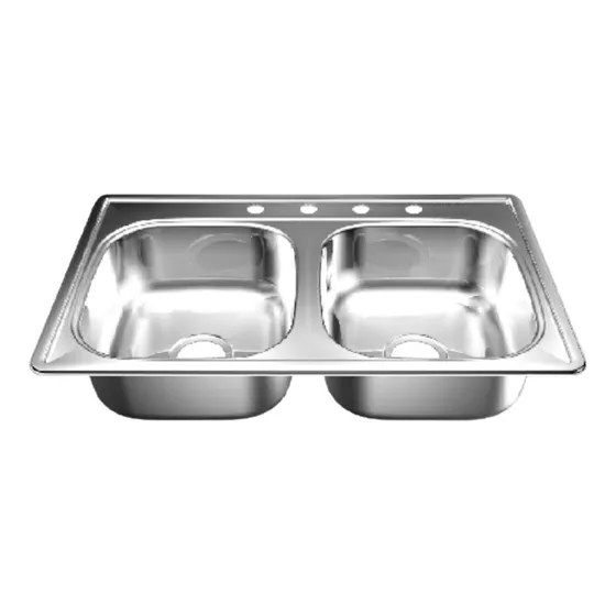 Fregadero De Sobreponer Acero Inox. Estándar 84x53 Fanainox
