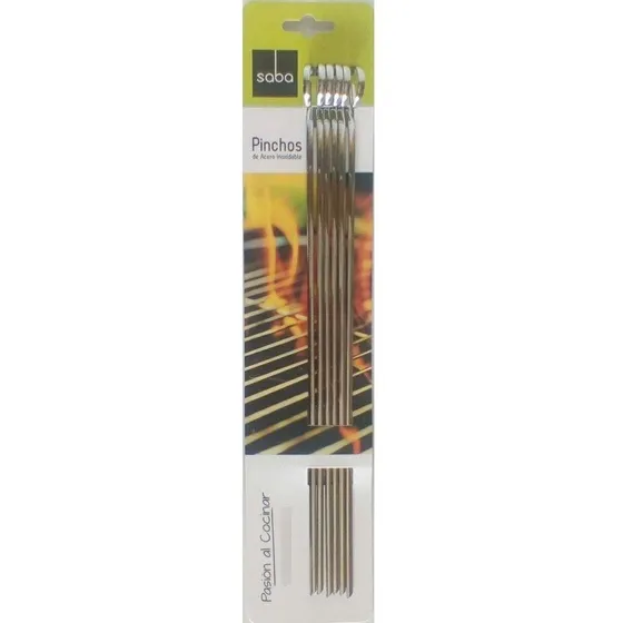 Pinchos De Acero Inoxidable Saba Cod: 6035535
